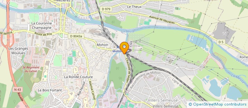 localisation de l'entreprise 902 616 242   CHARLEVILLE-MEZIERES