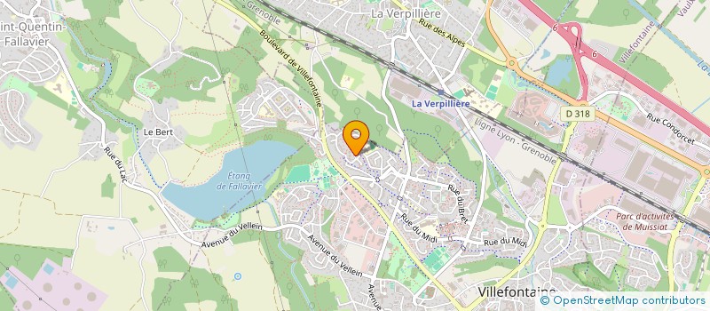 localisation de l'entreprise 902 627 744   VILLEFONTAINE