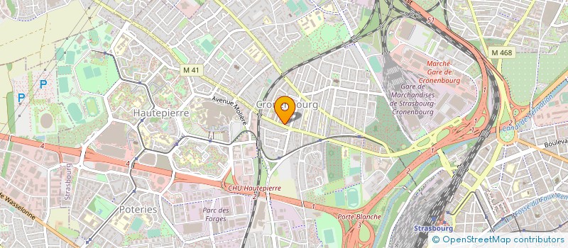 localisation de l'entreprise 902 637 537 à STRASBOURG