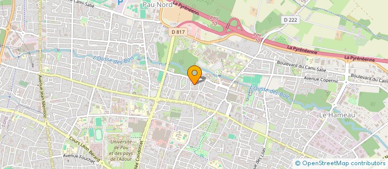 localisation de l'entreprise 902 638 725  à PAU