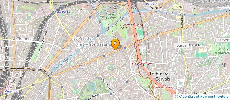 localisation de l'entreprise 902 654 755   PARIS