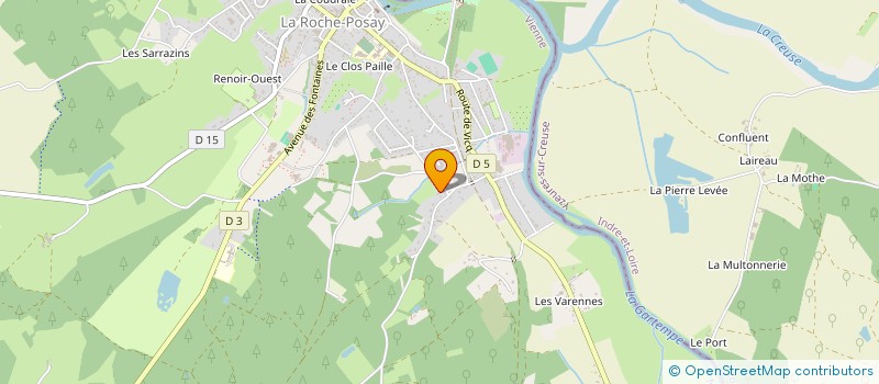 localisation de l'entreprise 902 669 431   LA ROCHE-POSAY