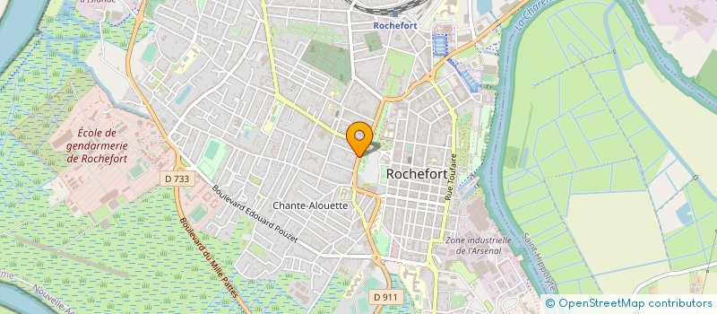 localisation de l'entreprise 902 670 314   ROCHEFORT