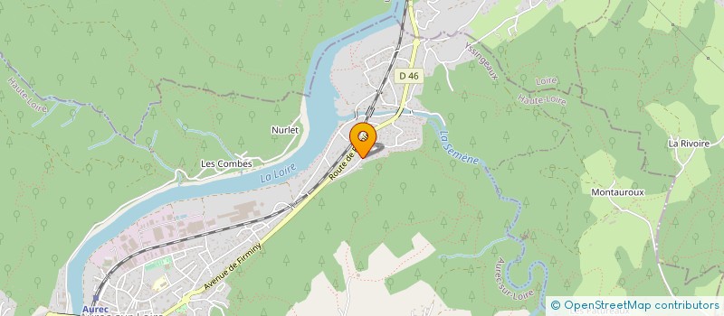 localisation de l'entreprise 902 670 728   AUREC-SUR-LOIRE