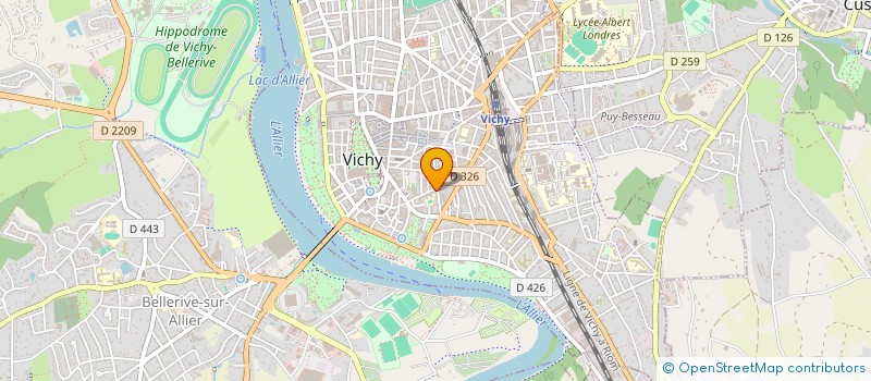 localisation de l'entreprise 902 699 818 à VICHY