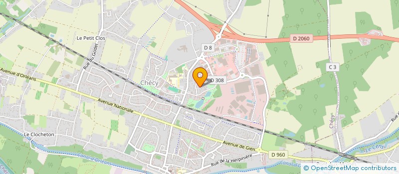 localisation de l'entreprise 902 702 984   LA CHAUSSEE-SAINT-VICTOR