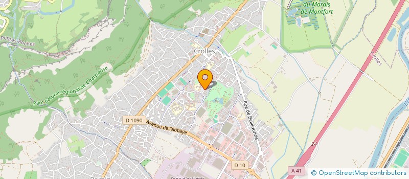 localisation de l'entreprise 902 719 137   CROLLES