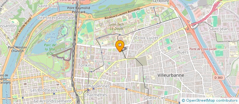 localisation de l'entreprise 902 727 452   LYON