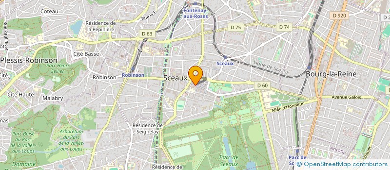 localisation de l'entreprise 902 735 661 à SCEAUX
