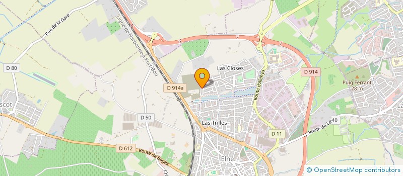 localisation de l'entreprise 902 740 489   CABESTANY