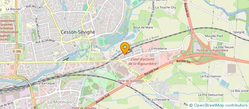 localisation de l'entreprise 902 741 909 à CESSON-SEVIGNE