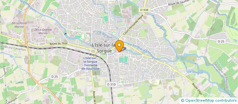 localisation de l'entreprise 902 760 701   L'ISLE-SUR-LA-SORGUE