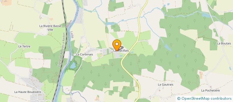 localisation de l'entreprise 902 765 320 à LAILLE