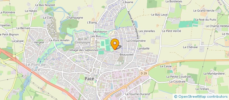 localisation de l'entreprise 902 766 344   PACE