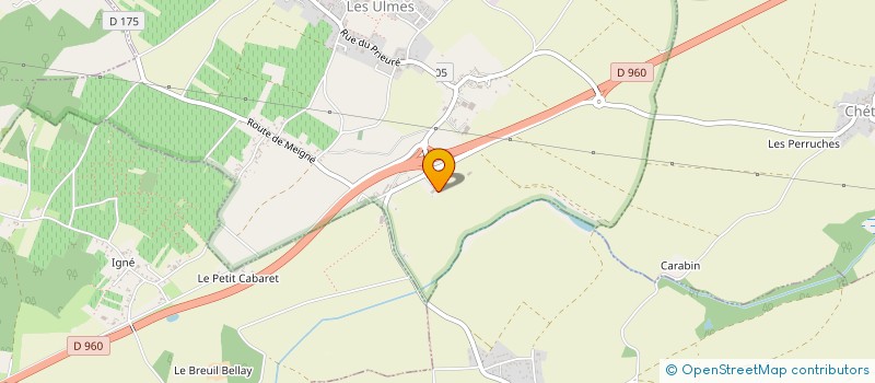 localisation de l'entreprise 902 775 550   LES ULMES