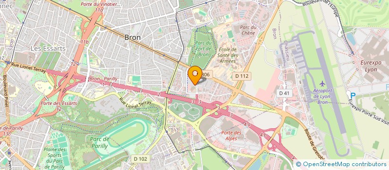 localisation de l'entreprise 902 780 881   LYON