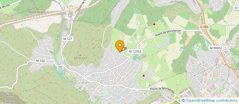 localisation de l'entreprise 902 785 450   GRABELS