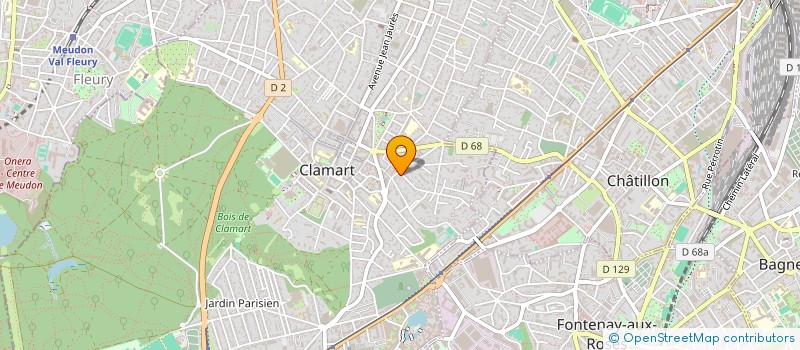 localisation de l'entreprise 902 790 583 à CLAMART