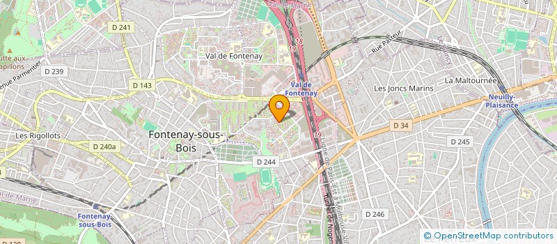 localisation de l'entreprise 902 803 626  à FONTENAY-SOUS-BOIS