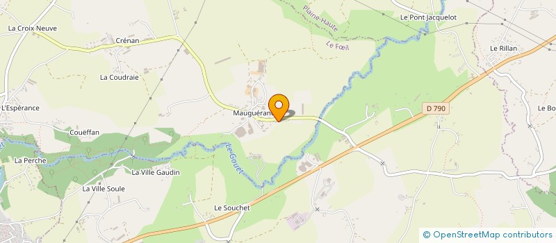 localisation de l'entreprise 902 817 576   LE FIL