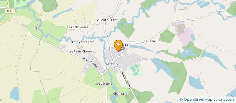 localisation de l'entreprise 902 824 374 à ARTHON