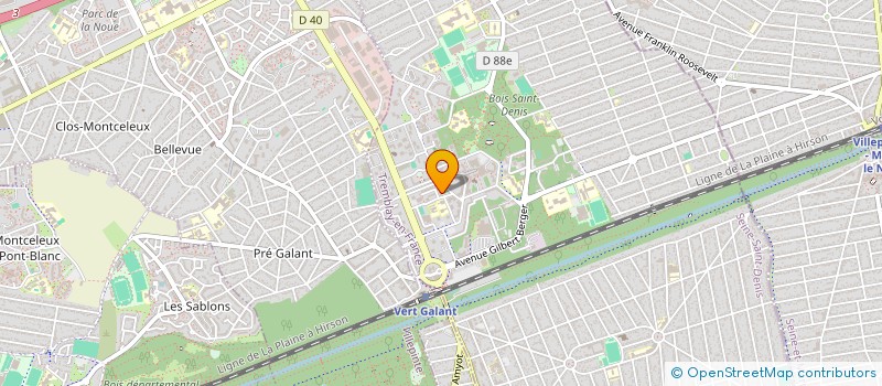 localisation de l'entreprise 902 827 872 à ROSNY-SOUS-BOIS