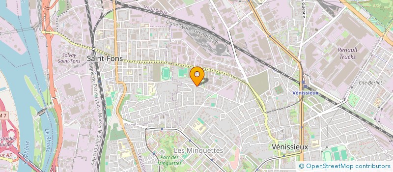 localisation de l'entreprise 902 837 244   VENISSIEUX