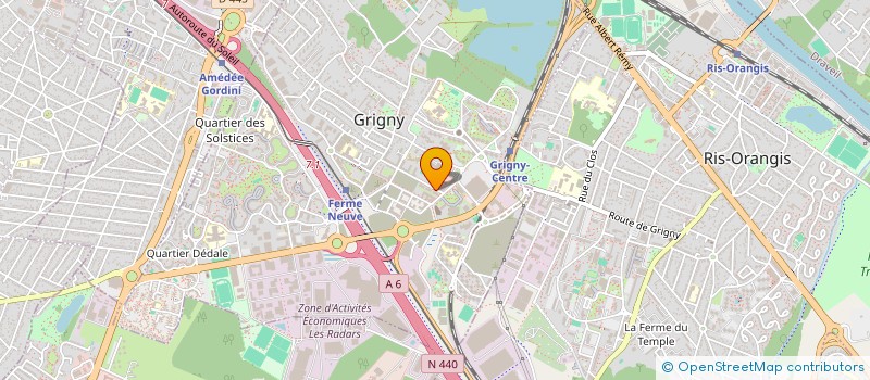 localisation de l'entreprise 902 844 836   GRIGNY