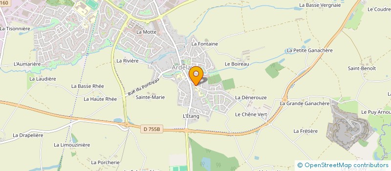 localisation de l'entreprise 902 851 617   SAINT-GERMAIN-DE-PRINCAY