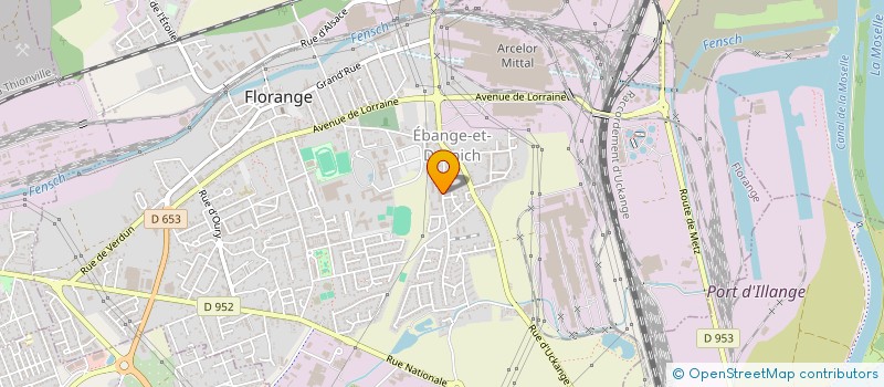 localisation de l'entreprise 902 855 774   METZ