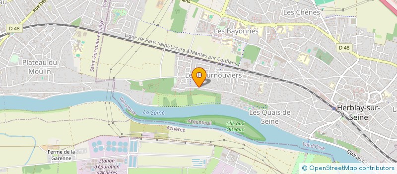 localisation de l'entreprise 902 862 929   HERBLAY-SUR-SEINE