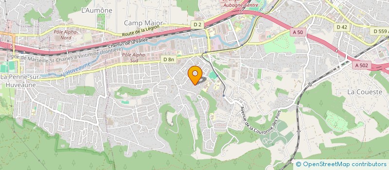 localisation de l'entreprise 902 876 184 à AUBAGNE