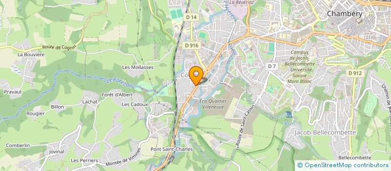 localisation de l'entreprise 902 883 701   CHAMBERY