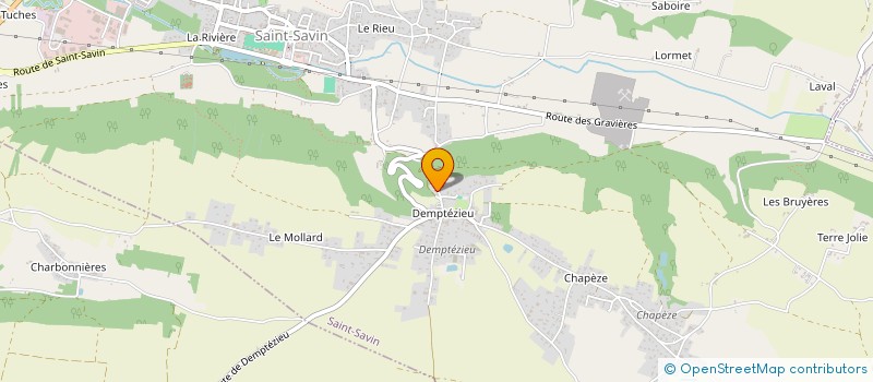localisation de l'entreprise 902 888 643   SAINT-SAVIN