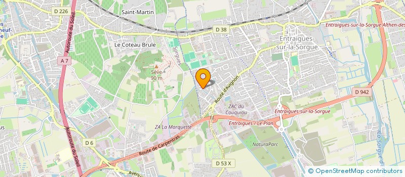 localisation de l'entreprise 902 891 019 à SORGUES