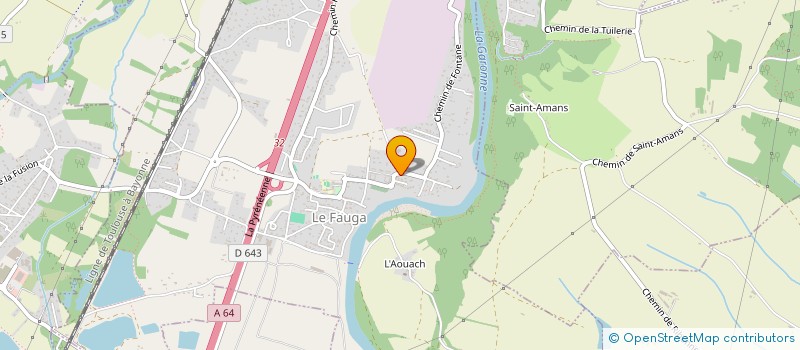 localisation de l'entreprise 902 892 801   LE FAUGA