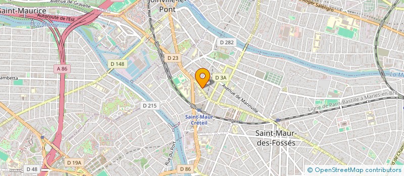 localisation de l'entreprise 902 908 763  à SAINT-MAUR-DES-FOSSES