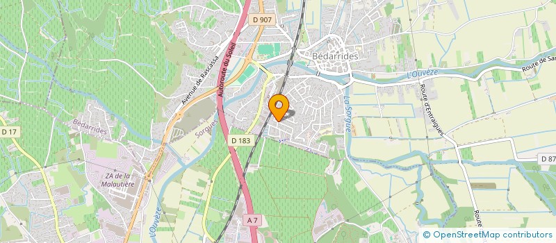 localisation de l'entreprise 902 909 258   BEDARRIDES