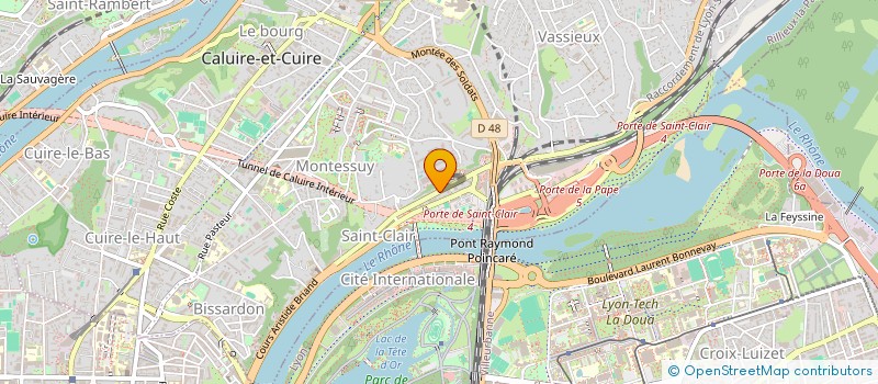 localisation de l'entreprise 902 909 928   CALUIRE-ET-CUIRE