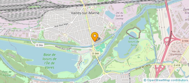 localisation de l'entreprise 902 915 255   VAIRES-SUR-MARNE