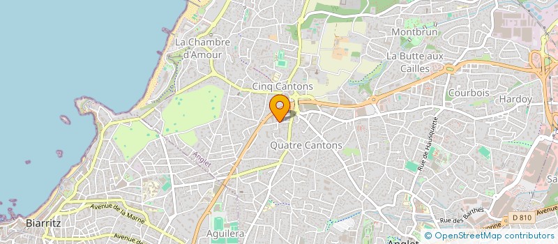 localisation de l'entreprise 902 926 146 à ANGLET