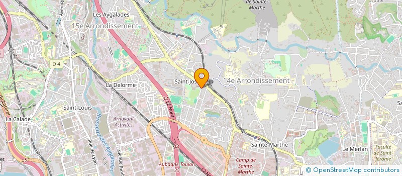 localisation de l'entreprise 902 929 447   AUBAGNE