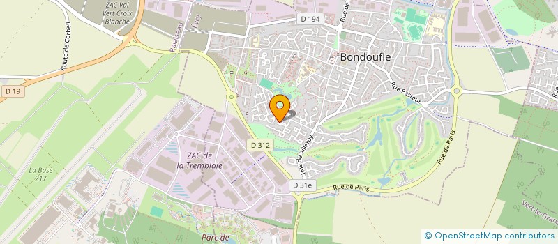 localisation de l'entreprise 902 949 379 à BONDOUFLE
