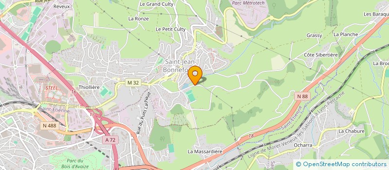 localisation de l'entreprise 902 954 114   SAINT-JEAN-BONNEFONDS