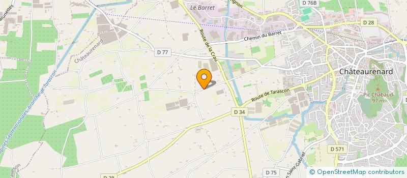 localisation de l'entreprise 902 954 254   CHATEAURENARD