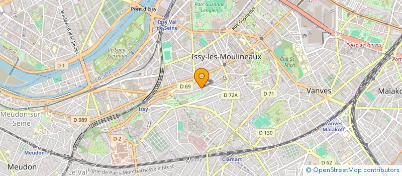 localisation de l'entreprise 902 956 051 à ISSY-LES-MOULINEAUX