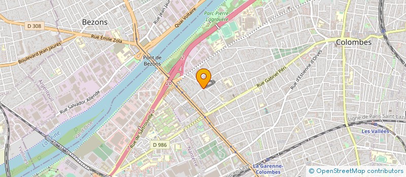 localisation de l'entreprise 902 957 174   COLOMBES