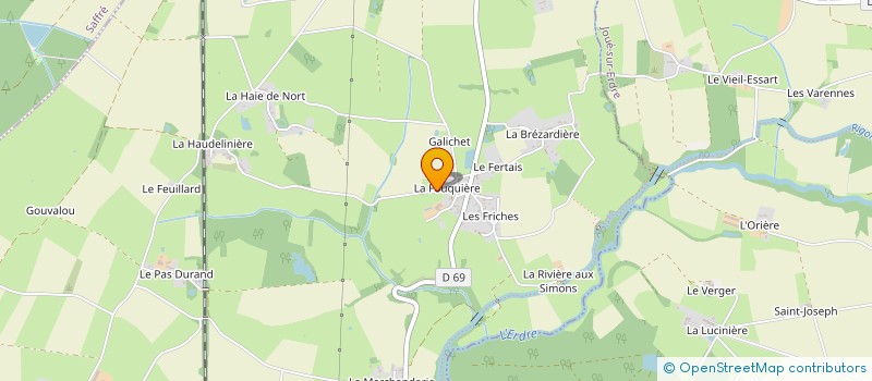 localisation de l'entreprise 902 958 685   NORT-SUR-ERDRE