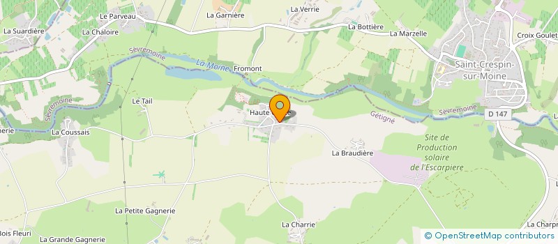 localisation de l'entreprise 902 961 382 à SEVREMOINE