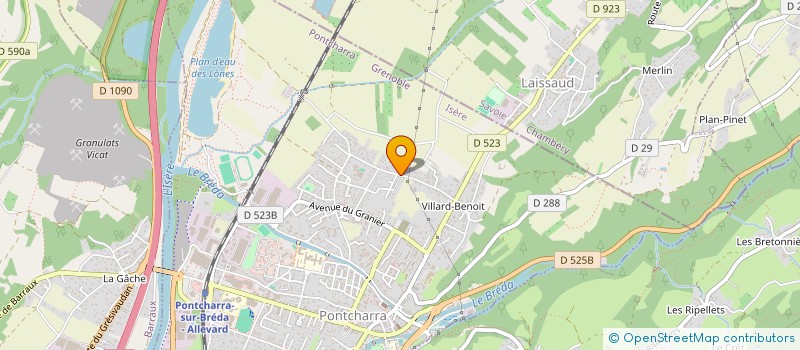 localisation de l'entreprise 902 961 952   PONTCHARRA